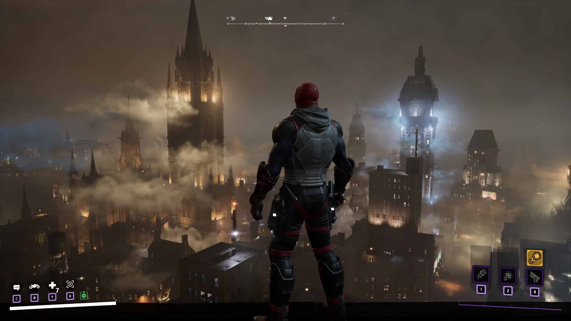 (La vue sur Gotham la nuit met vraiment dans l''ambiance)