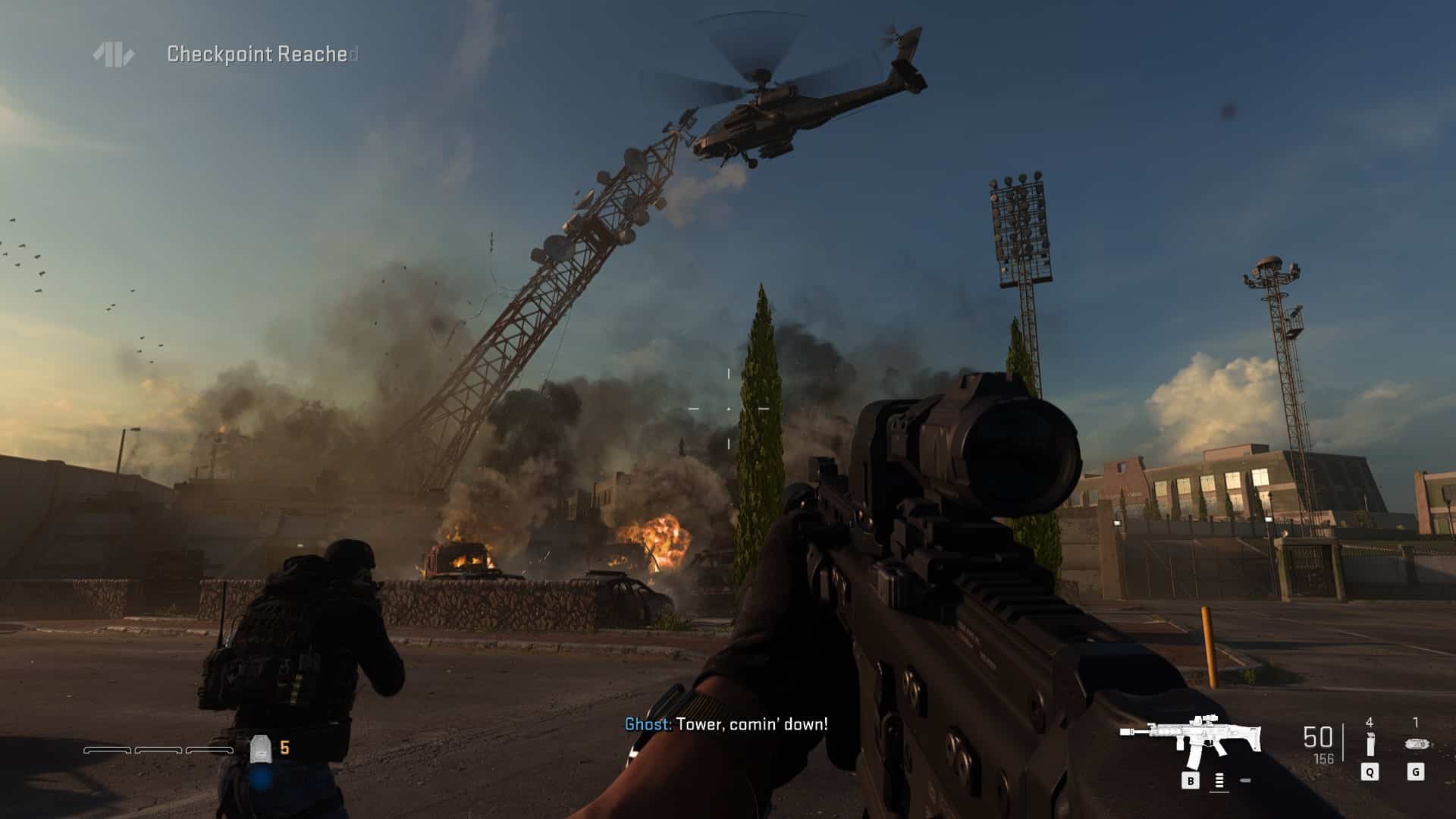 (Perang tidak pernah berubah: Call of Duty tidak dapat dilakukan tanpa banyak ledakan pada tahun 2022, tentu saja.)