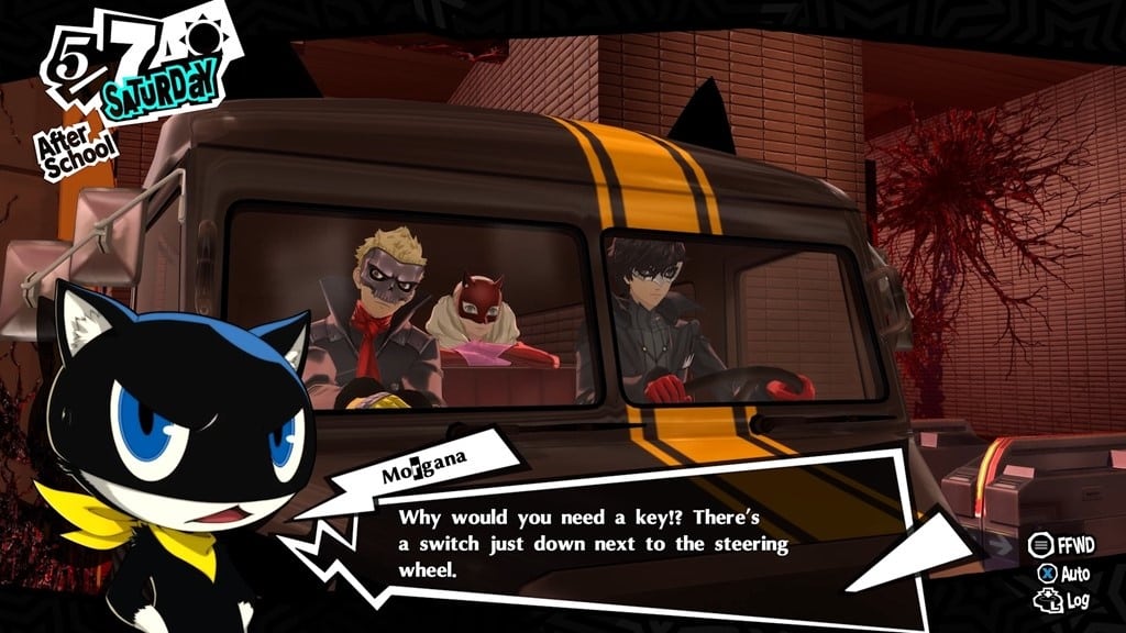 (Yes, your cat can turn into a bus. Persona 5 is often pretty absurd even by JRPG standards, but takes you and especially its characters much more seriously than most of the normal genre competition.)