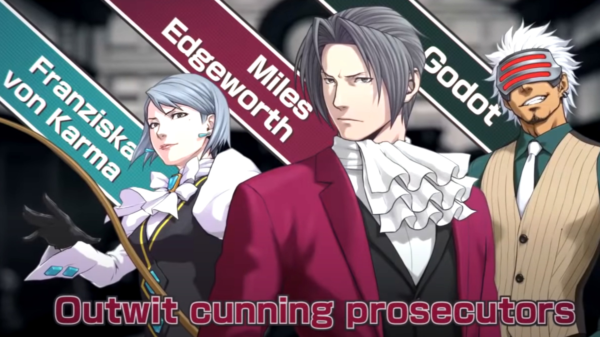 (All three prosecutors are more than just annoying rivals. on the other side of the court. They all tell their own unique stories over the course of the trilogy).