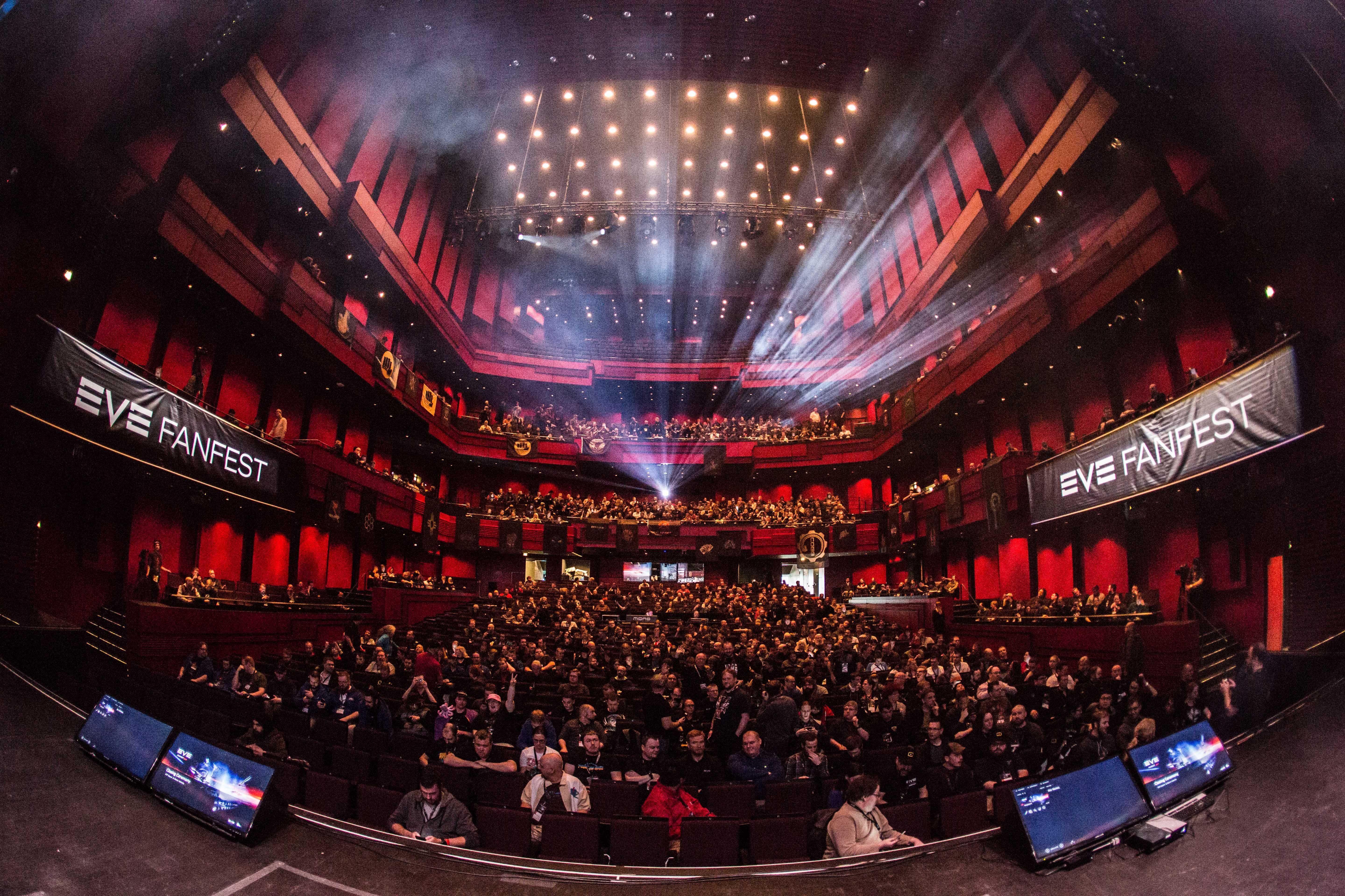 (Eve Fanfest is where the community comes together. The annual event is used by developer CCP to announce new updates and interact with its fans).