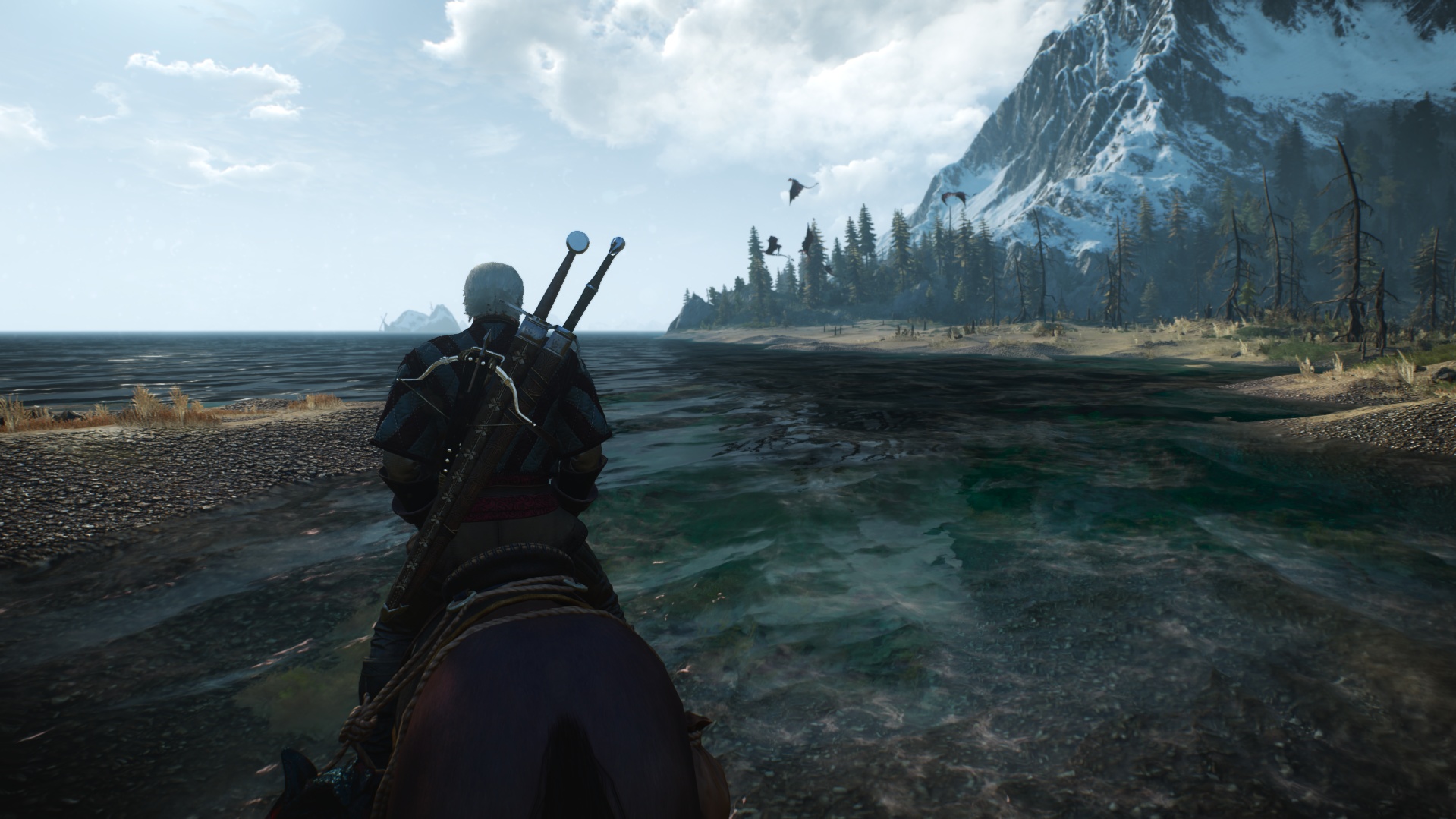 (Even without ray tracing, The Witcher 3 is really nice to look at after the Next Gen update.)