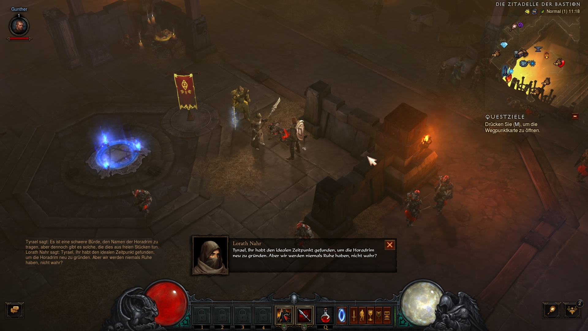 (In Diablo 3 you can meet Lorath Nahr in Westmark, but his voice is still completely different.)