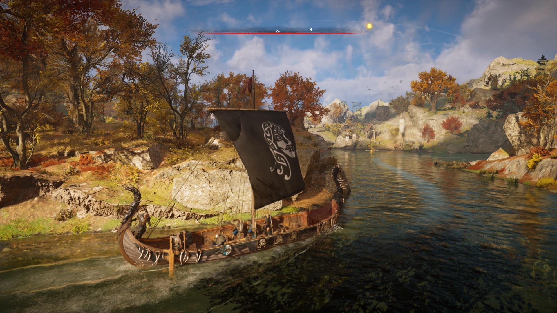 (The river raids put the longship back in the limelight more. The entertaining raids along a total of six rivers are fun and also provide resources that we use to upgrade the ship and construct new buildings such as the armoury and rune forge.)