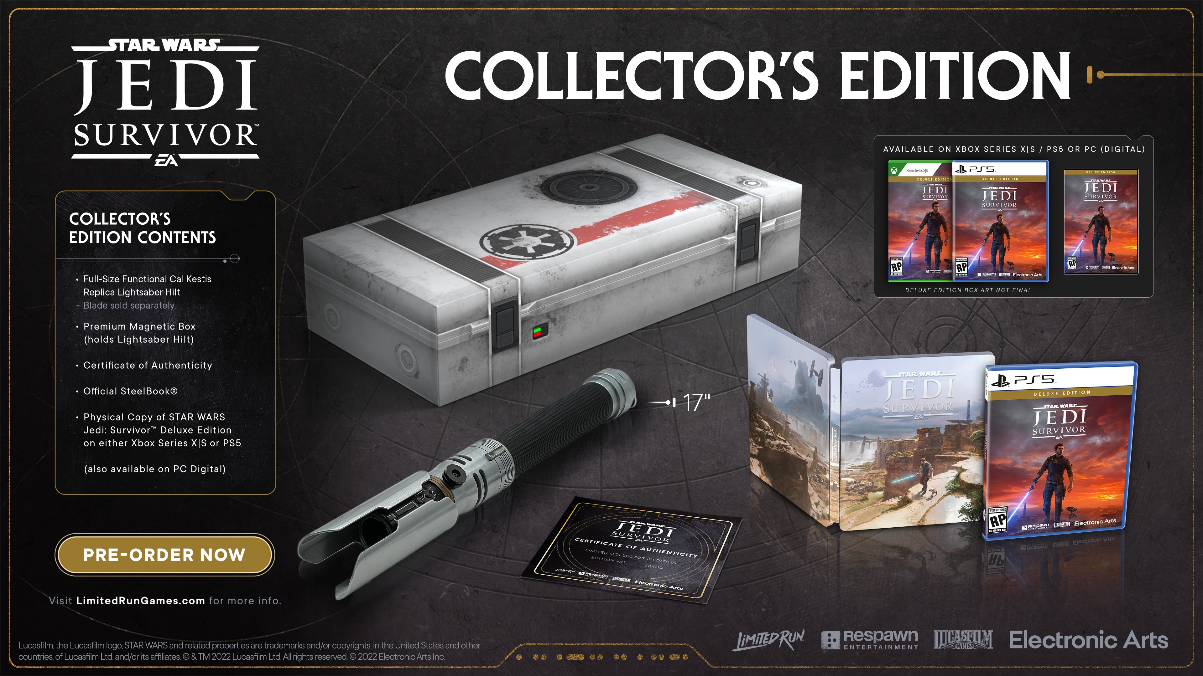 (De Collectors Edition kost 300 euro, maar is al helemaal uitverkocht in de winkel)