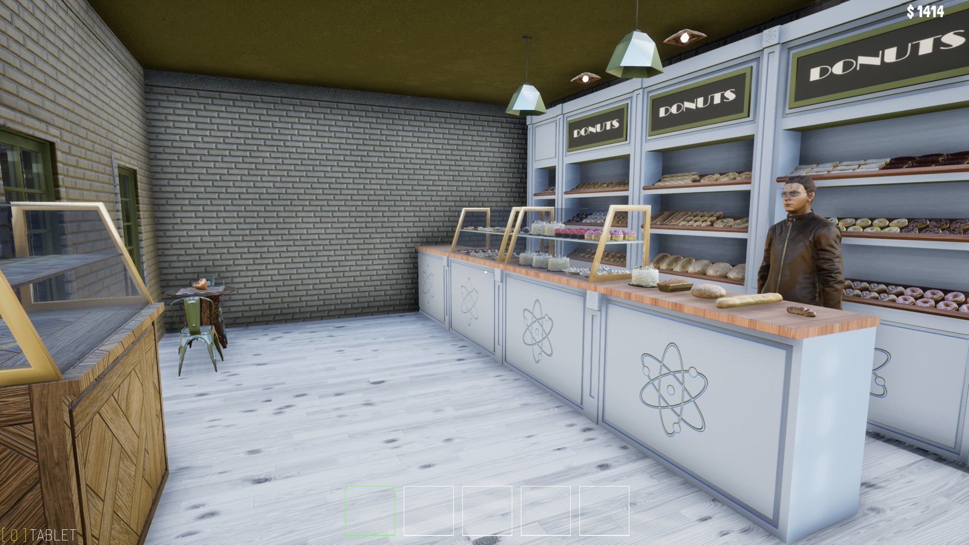 (Alla Atomic Bakery compriamo alcuni tipi di pane proprio uno degli edifici che soffrono di un design totalmente inappropriato)