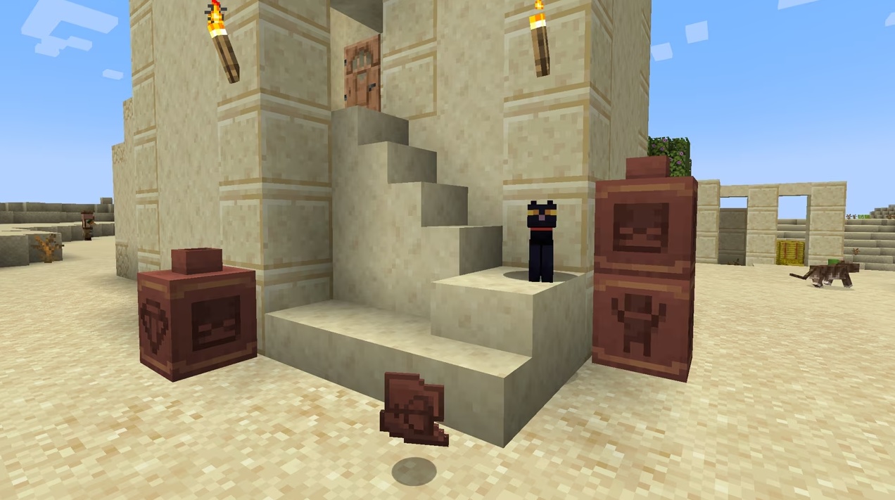 (Soon we''ll be able to play a little Lara Croft in Minecraft too.)
