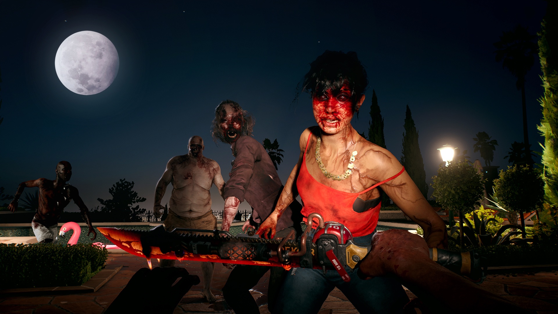  (Si vous agitez frénétiquement votre main, vous finirez vite en nourriture pour zombies dans Dead Island 2. Le système de combat est simple, mais en même temps exigeant.)