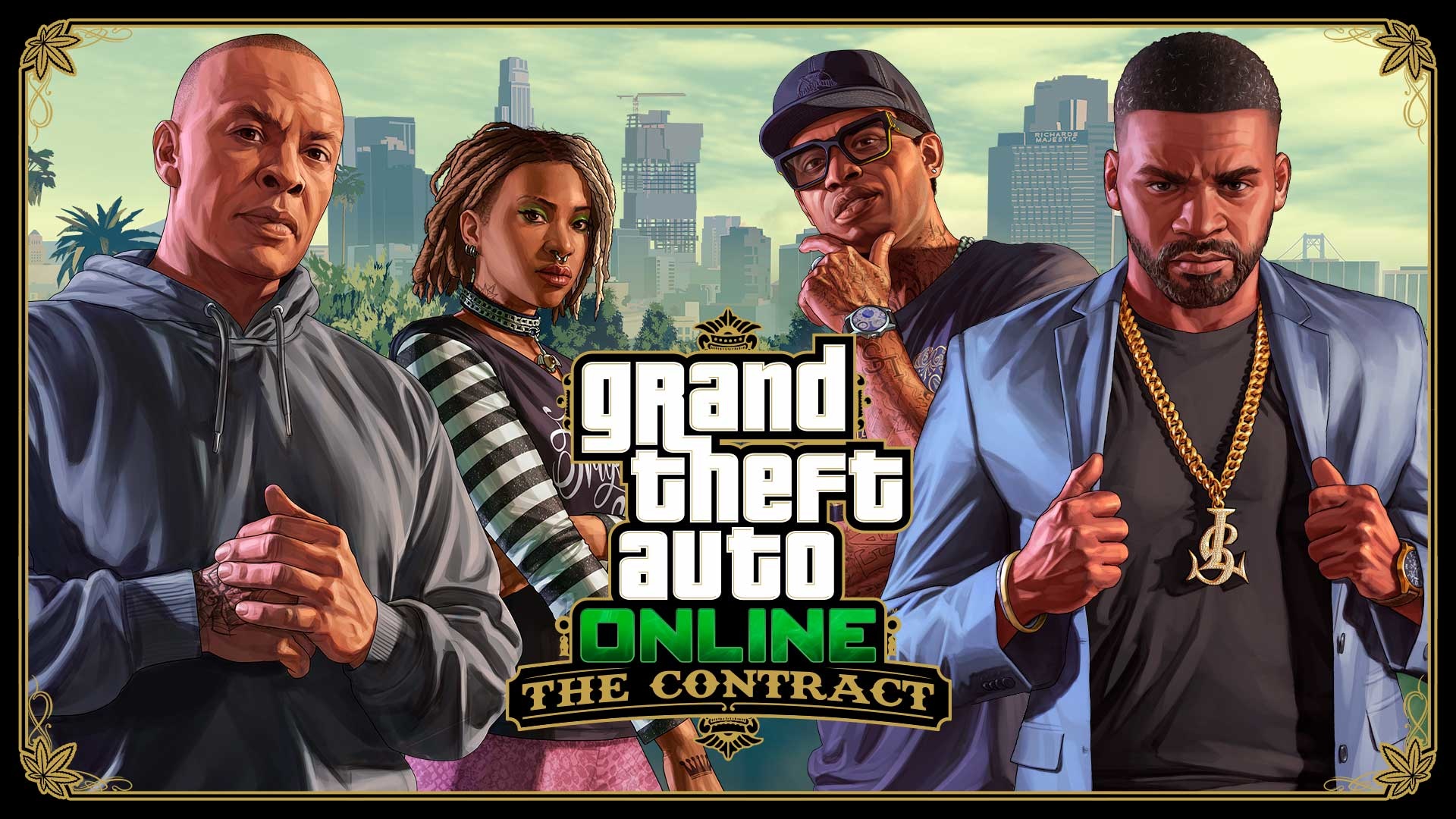  (V aktualizaci The Contract pro GTA Online hrál Dr. Dre hlavní roli. To, že se 50 Cent podílí na podobném projektu společnosti Rockstar, by nebylo až tak nepravděpodobné.