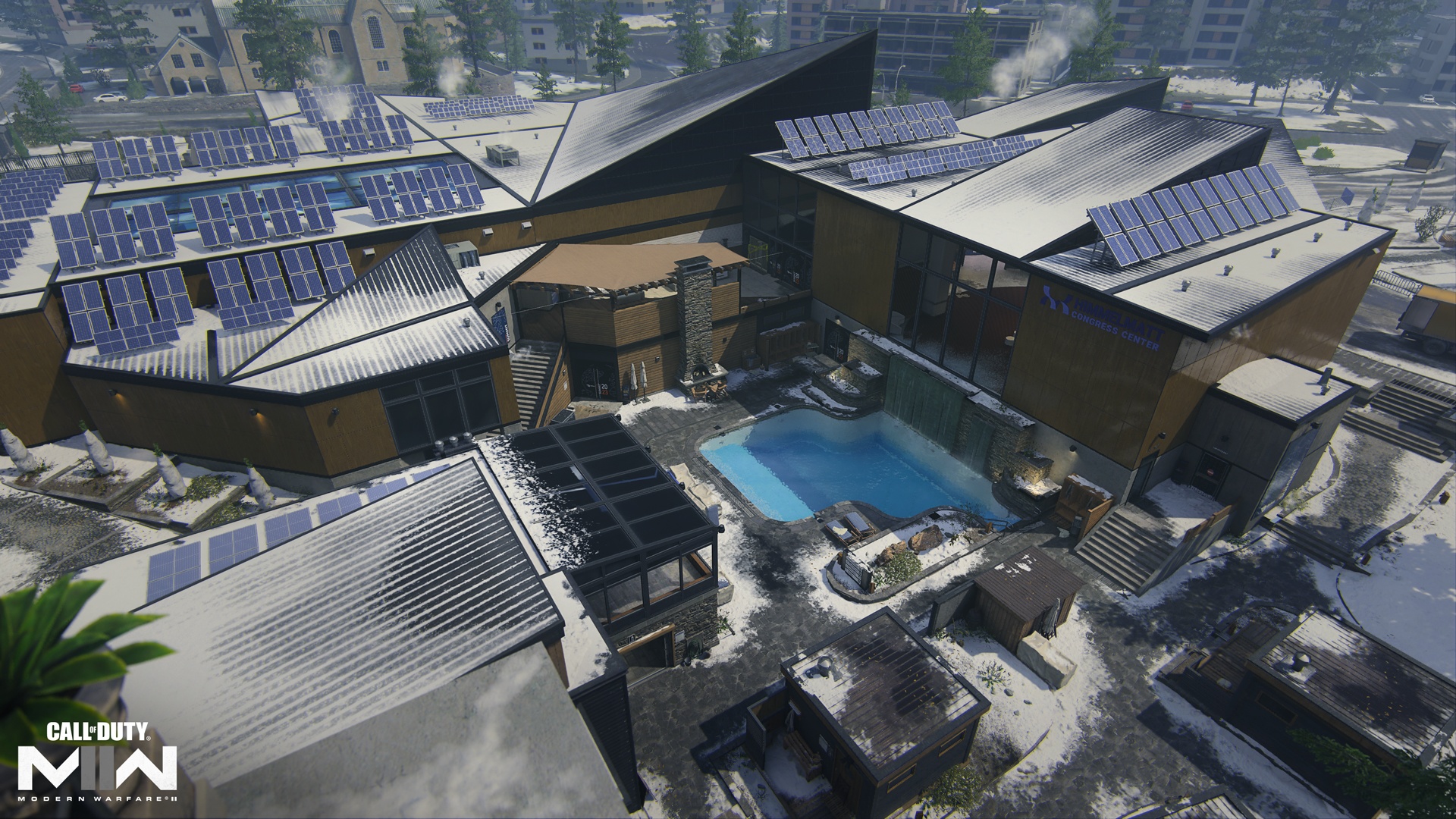 (The new map is very sustainable with all the solar panels on the roof!)