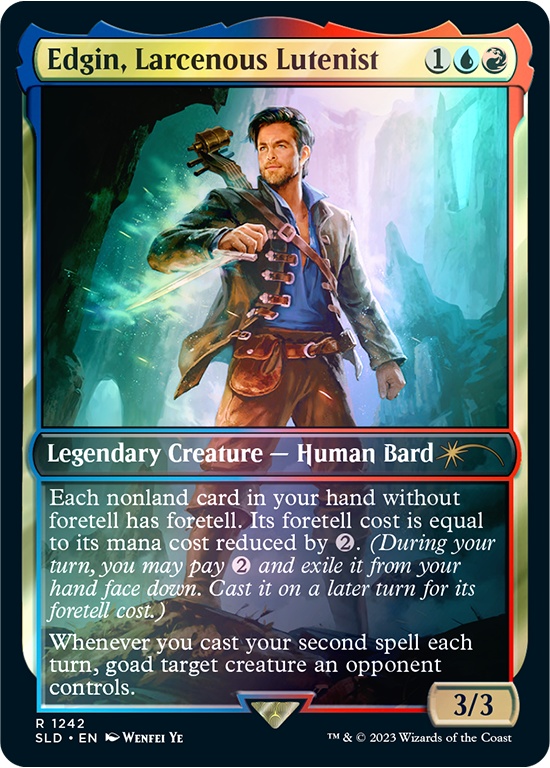 (I wonder if Edgin would call himself a legendary creature?)