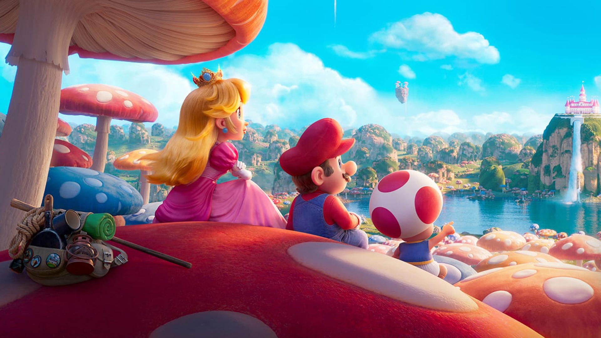 (O filme animado apresenta muitas personagens que já conhecemos dos jogos Mario. Fonte da imagem: Universal Pictures)