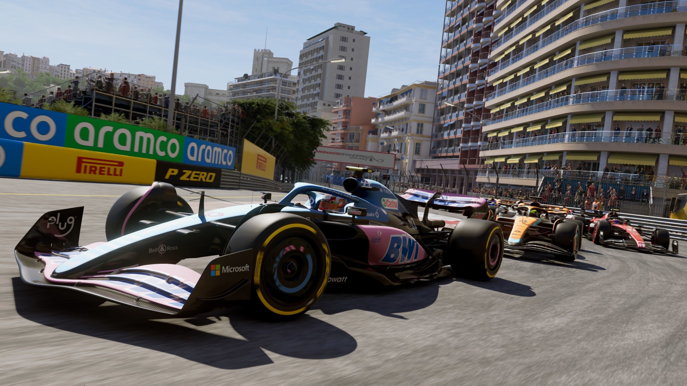 (Driving behaviour and graphics are again on a very high level in F1 23.)