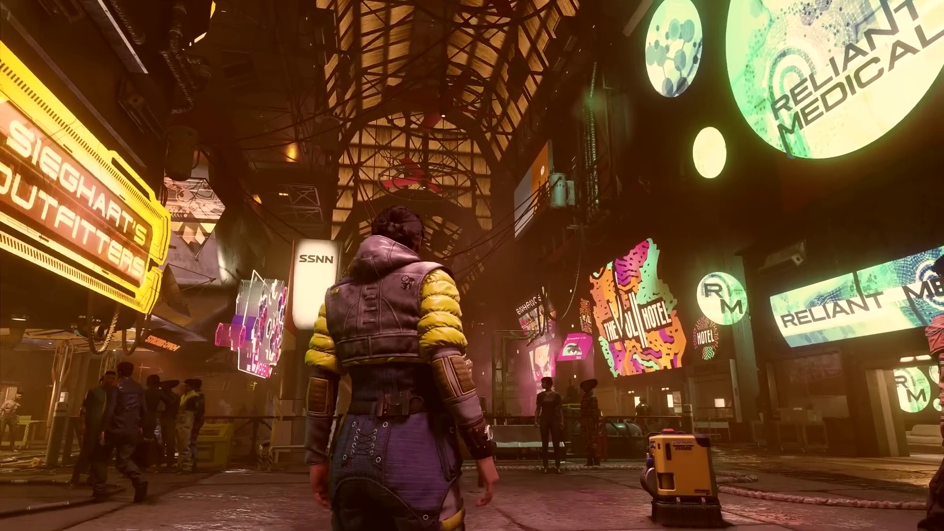 (Neo exudes a dystopian touch of cyberpunk.)