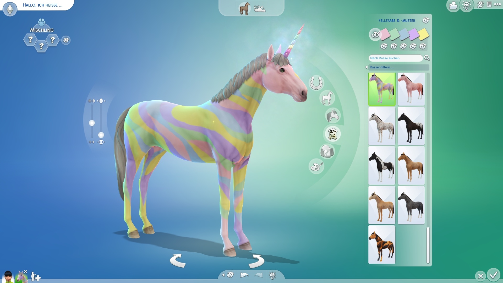 (If there are no unicorns in the game, we'll just have to build them ourselves!)