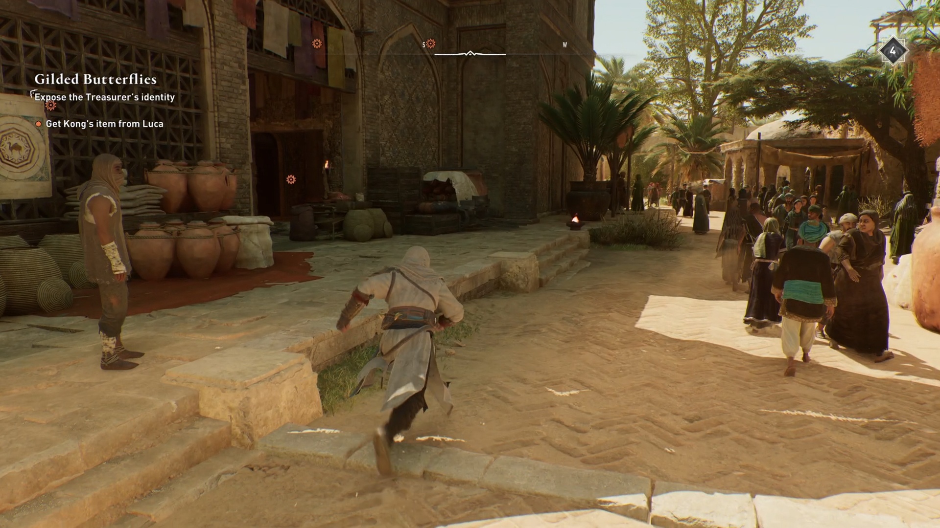 (Baghdad offers a compact open world without typical Ubisoft overkill.)