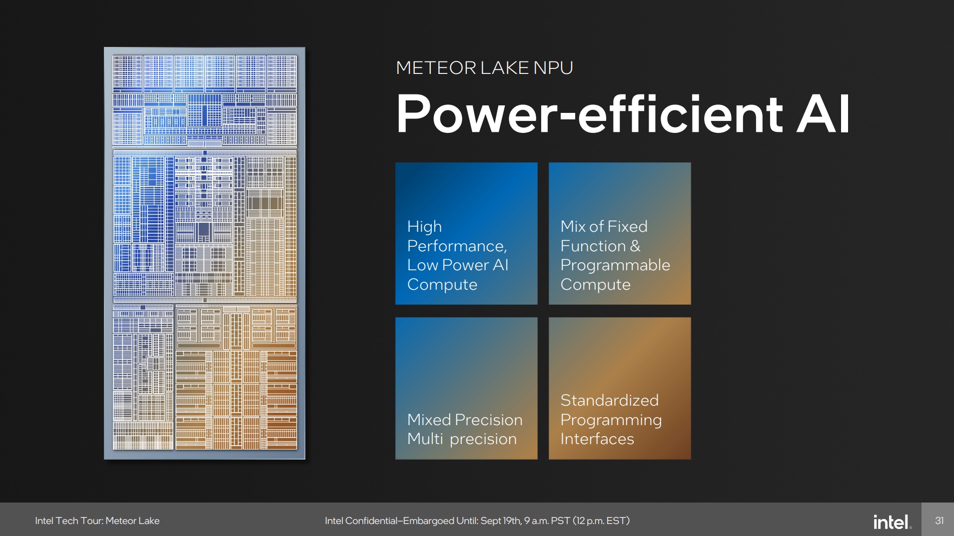 (The new NPU is supposed to take care of AI tasks.)