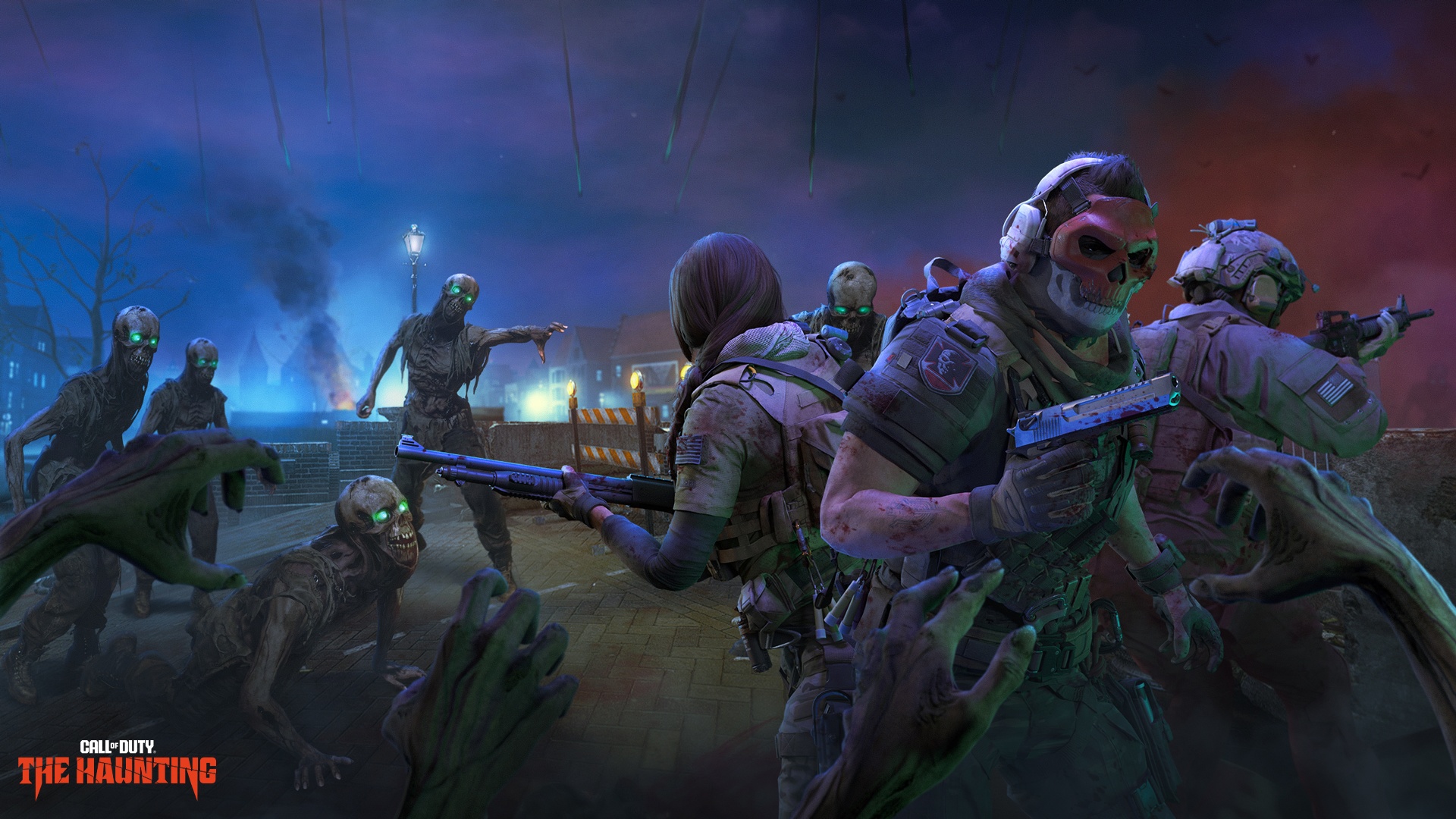 (The zombies are back in Call of Duty)