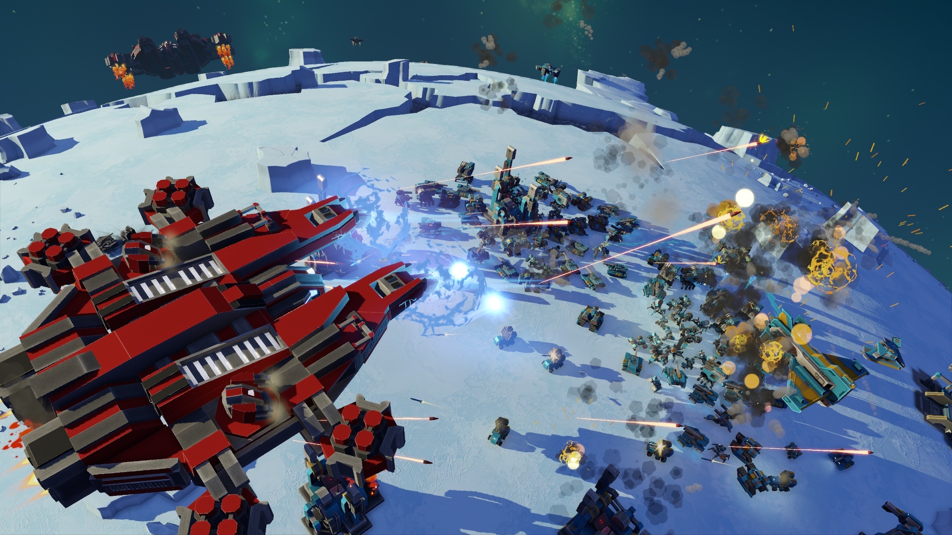 (Zo zag de voorganger eruit: Planetary Annihilation.)