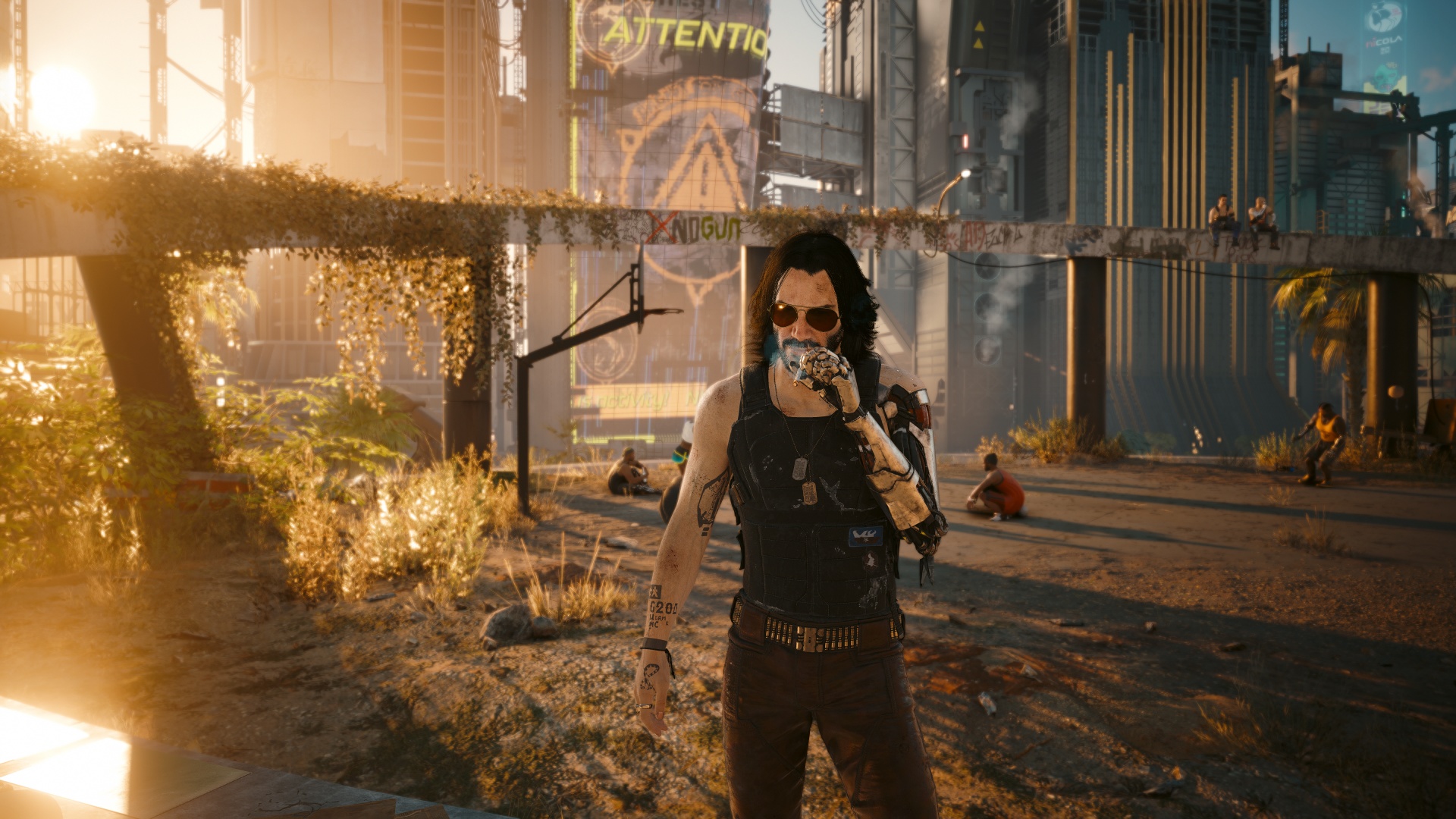 (Cyberpunk 2077 is often dark and brutal, but also lets us experience many beautiful moments while playing, which resonate all the longer for it)