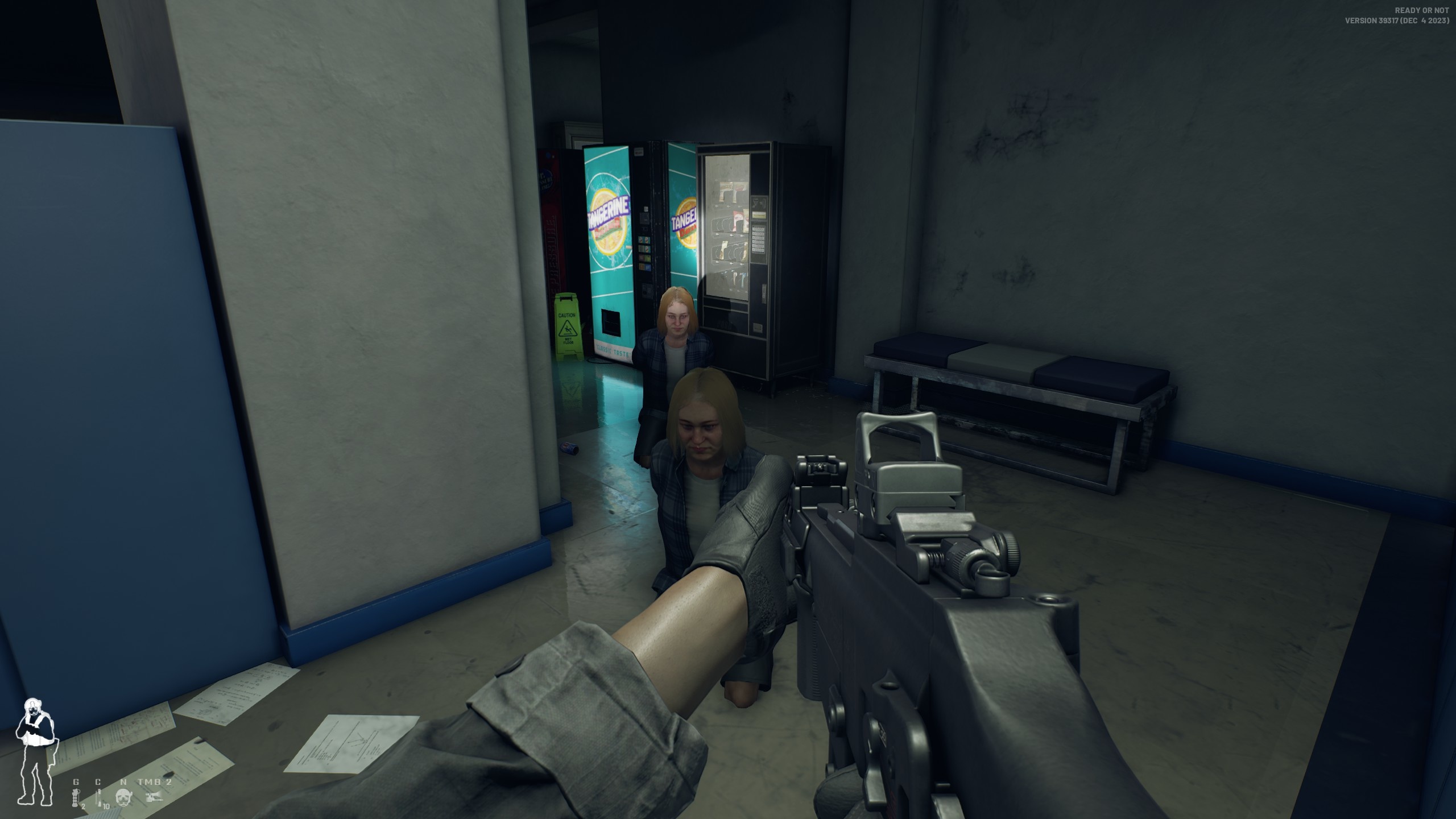 (There is still little variety in the character models. However, we have rarely experienced unfortunate situations like the hostage twins here.)