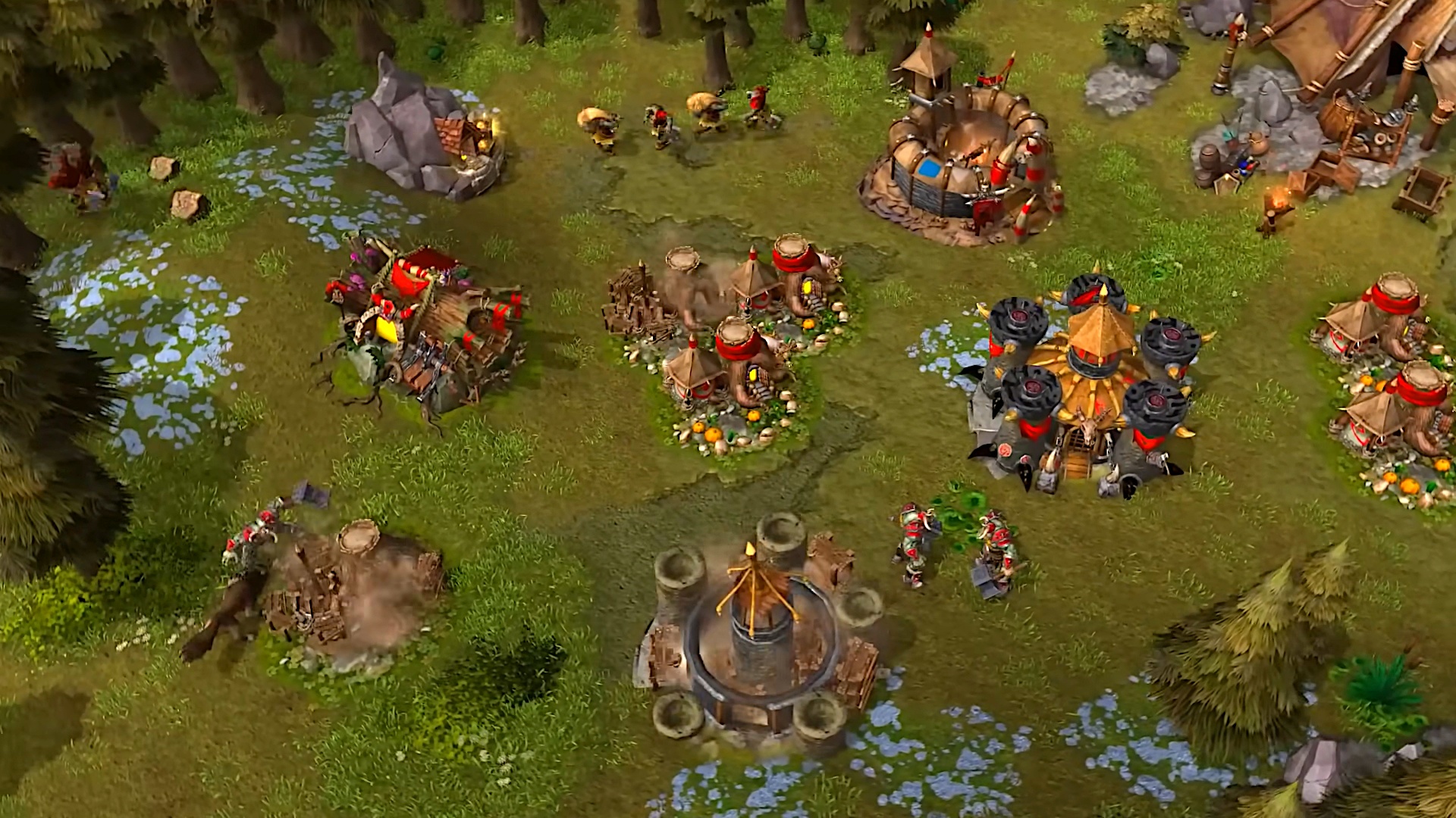 (Finally, classic strategy gameplay in the Warcraft universe again - the fan remake makes it possible.)