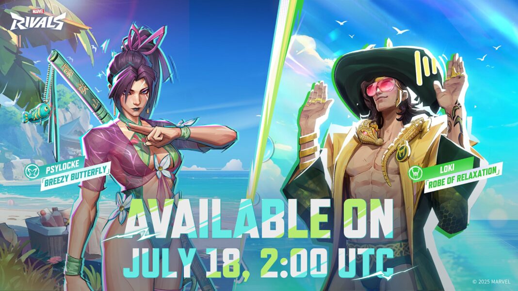 Marvel Rivals revela nuevas skins para Psylocke y Loki - Global Esport News