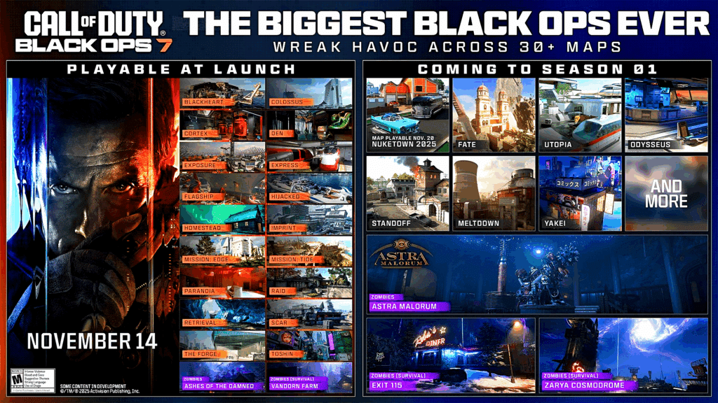 Black Ops 7 announces the biggest Season 1 CoD has ever seen – release ...
