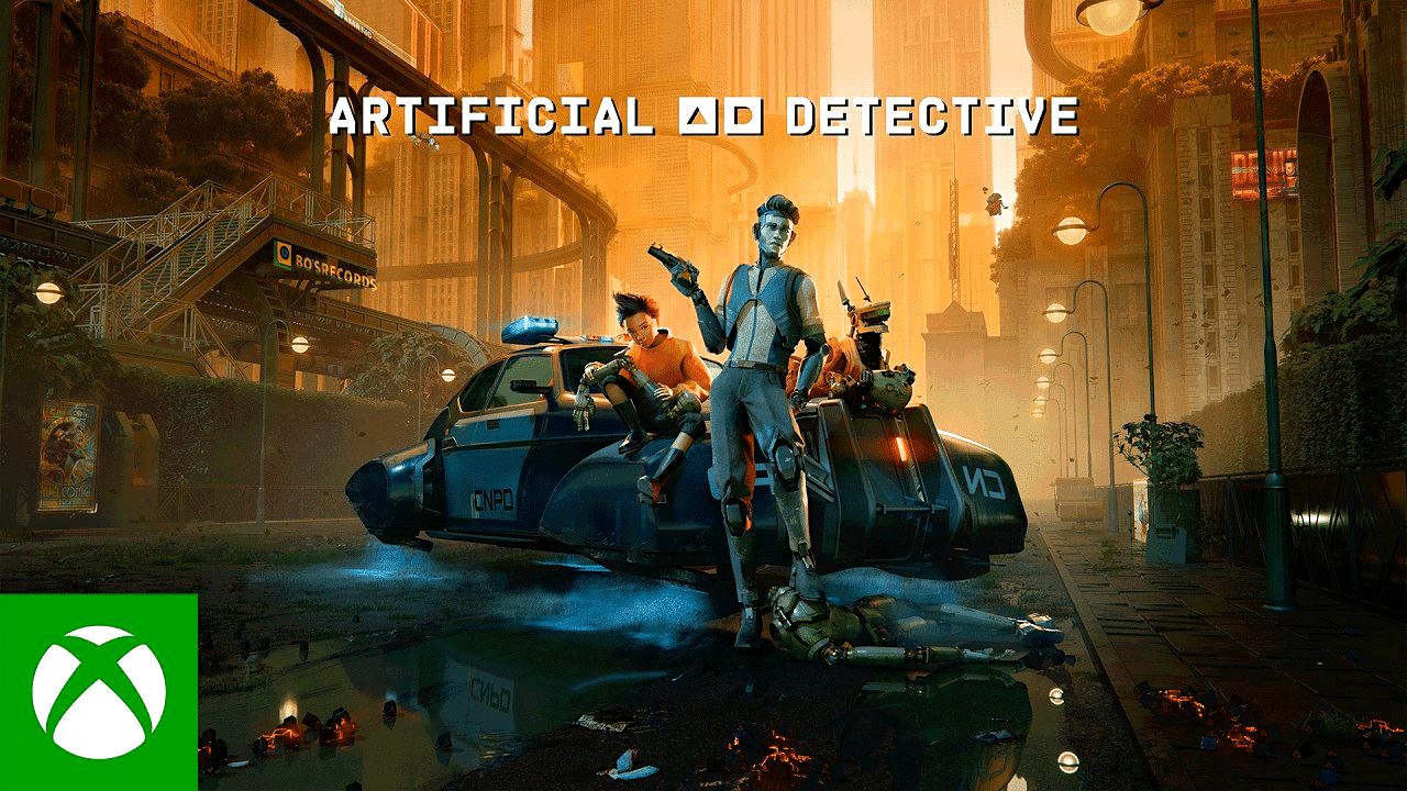 In Artificial Detective, you investigate the disappearance of humanity in a robot world with top graphics