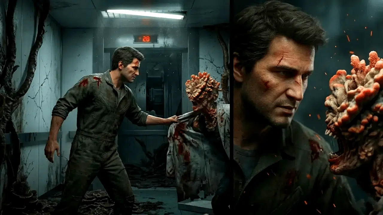 Nathan Drake’s face is suddenly stuck on an unknown horror game and the community’s anger is directed at Sony