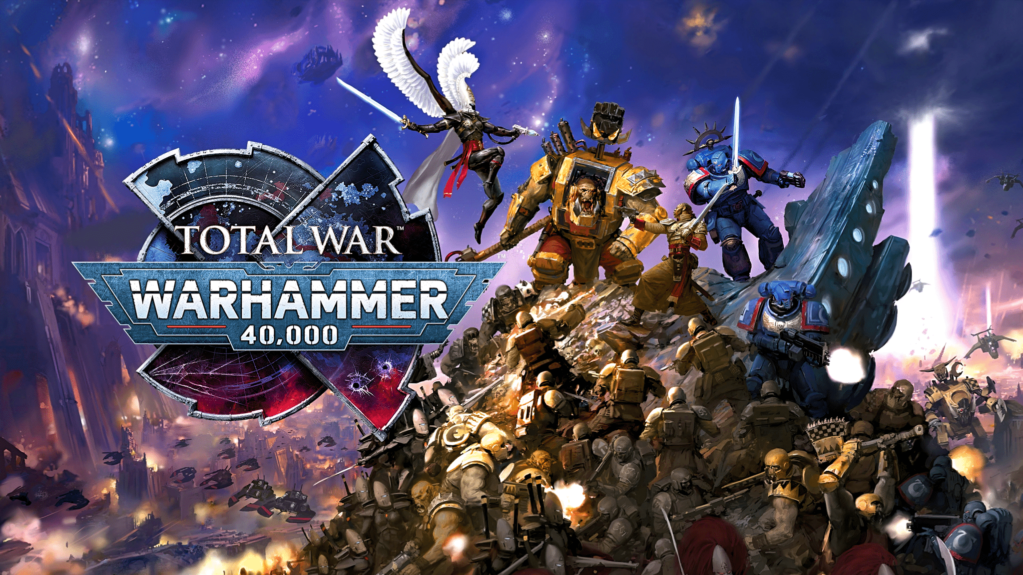 Total War: Warhammer 40k showcases its vast planets and massive battlefields in detail