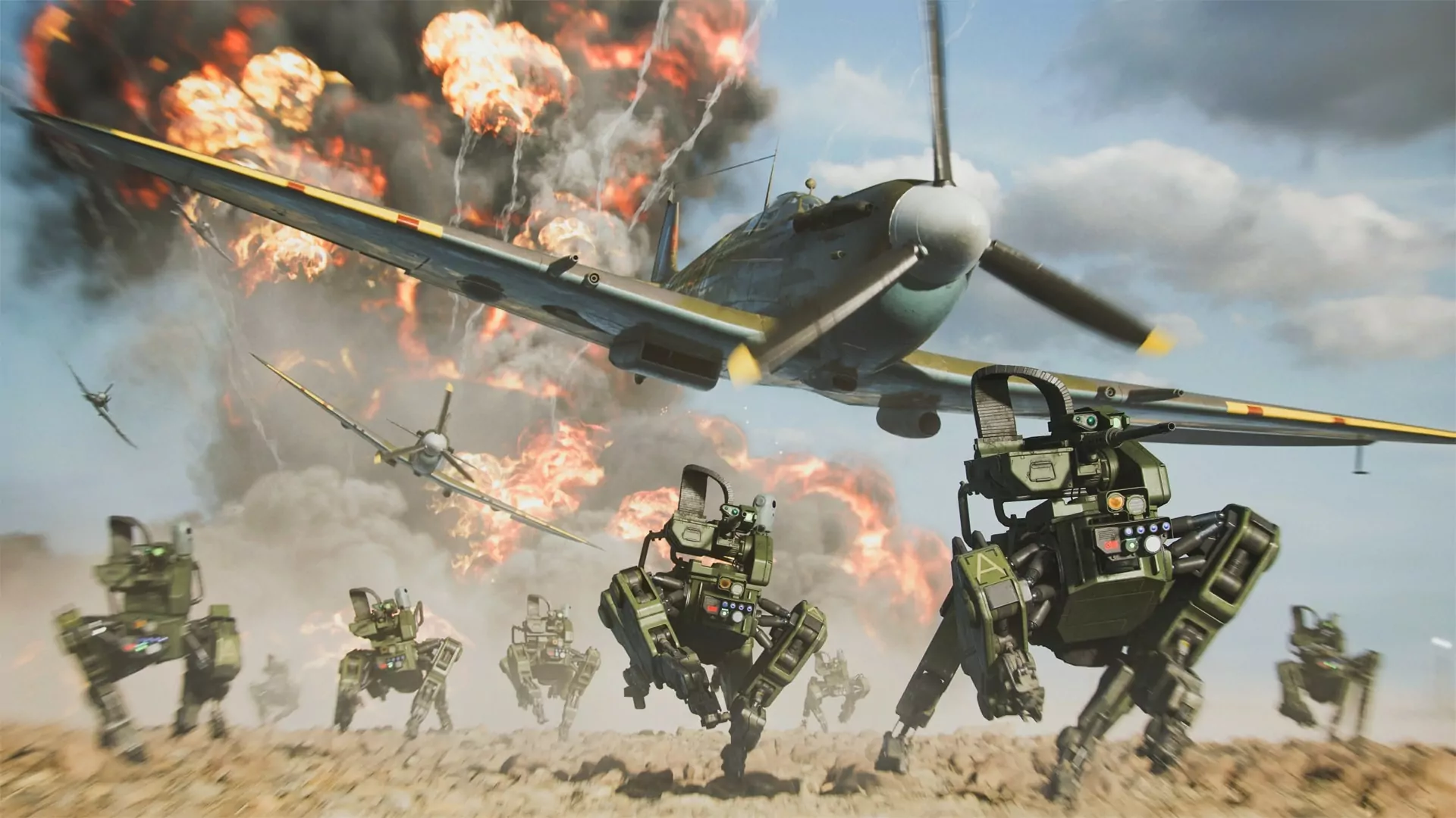 Ära trifft auf Ära: In Battlefield Portal mischen sich verschiedene Battlefield-Szenarien auf Wunsch wild durcheinander.