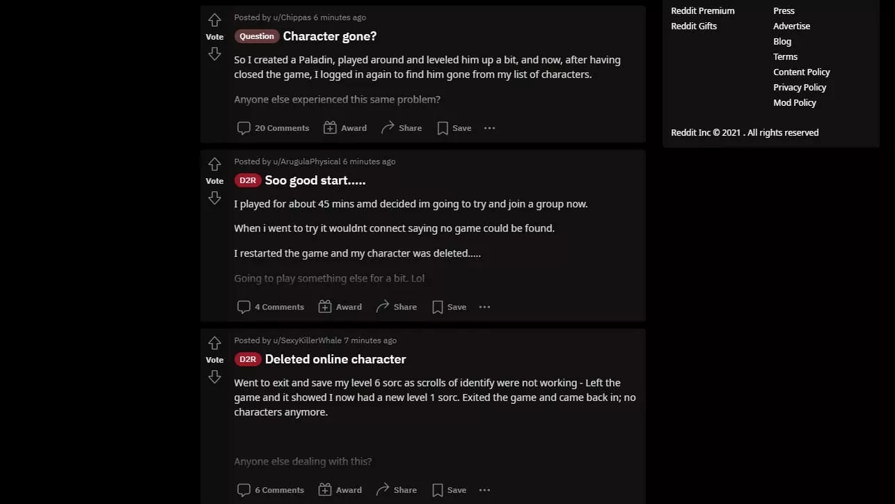 My character is gone! Many are struggling with lost heroes right now.