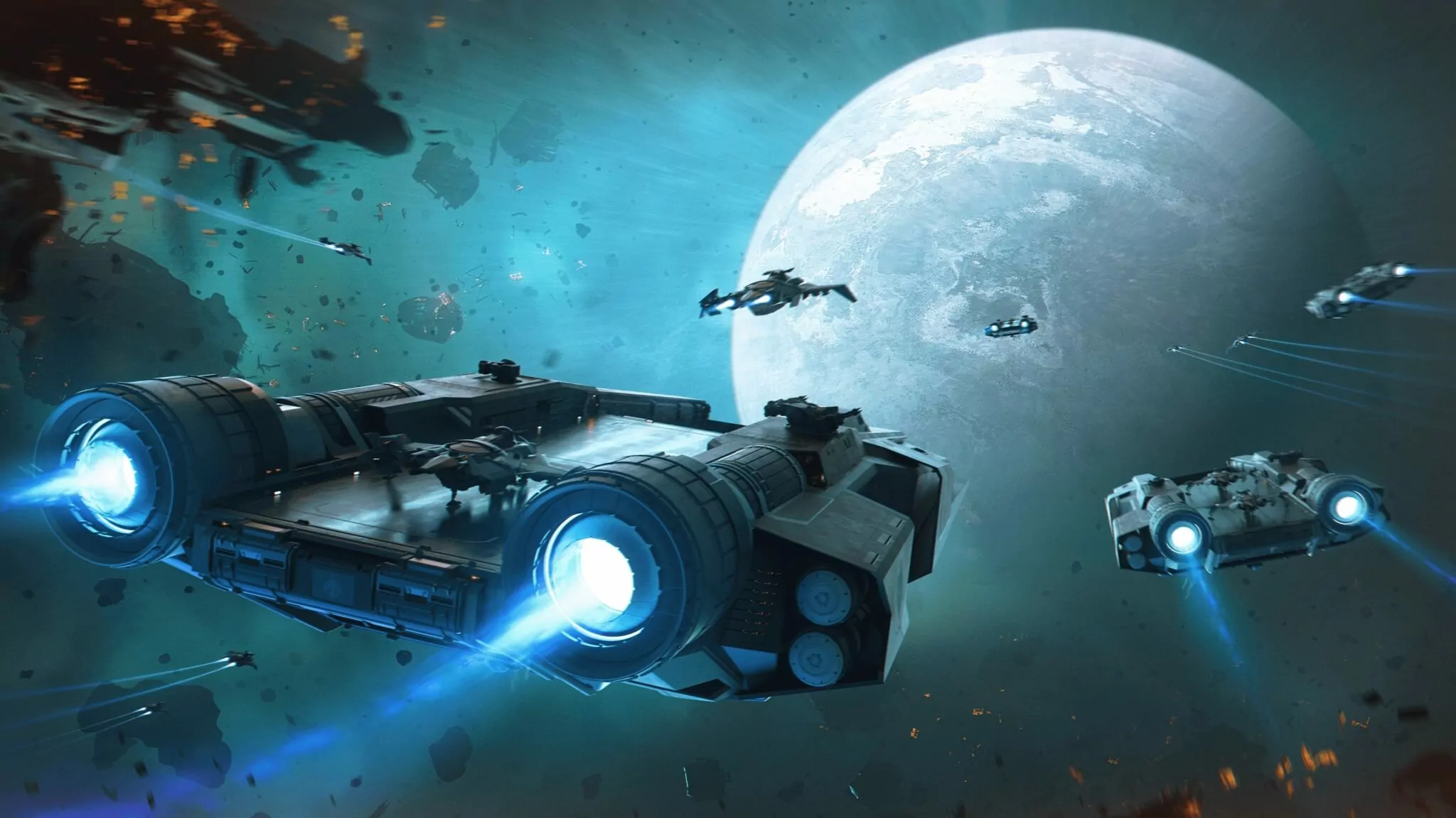 Of course Cloud Imperium Games took the opportunity to offer new spaceships for sale at Citizencon.