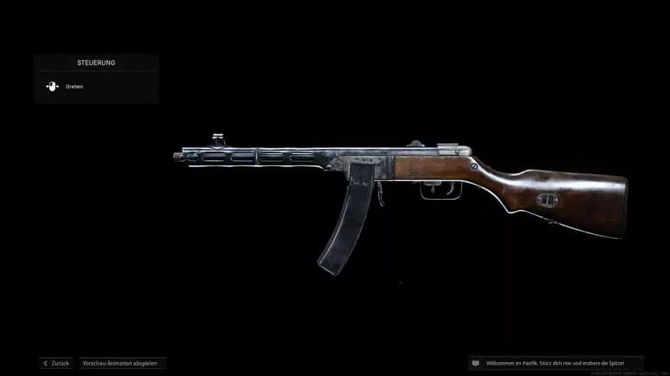 Jeśli masz PPSH-41 jako broń boczną, jesteś dobrze wyposażony do walki wręcz. Szybkostrzelność pomoże Ci w wielu sytuacjach