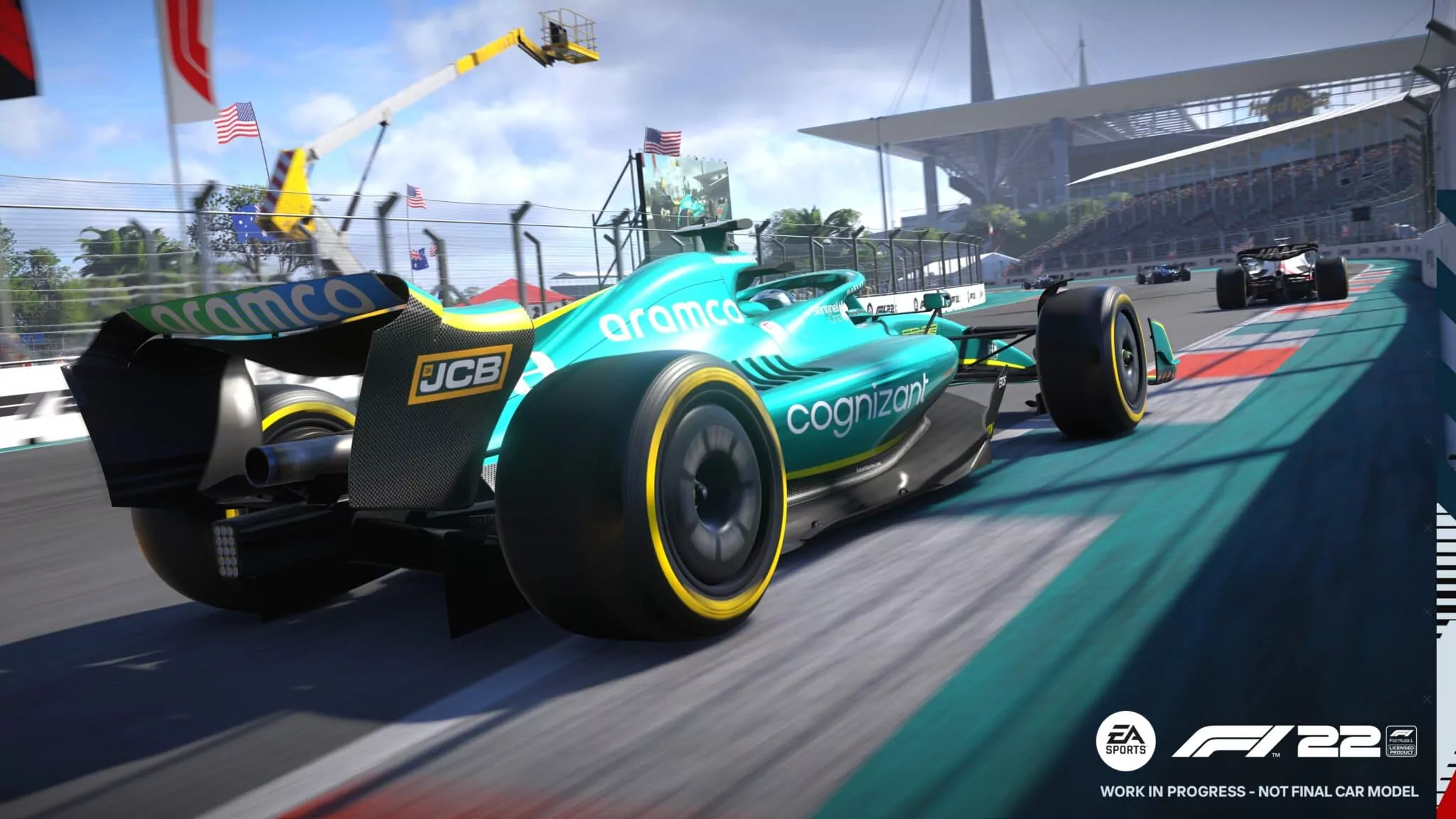 (F1 2022 не даст вам скучать и вне автомобиля, предлагая украшения, одежду и дизайн интерьера.)