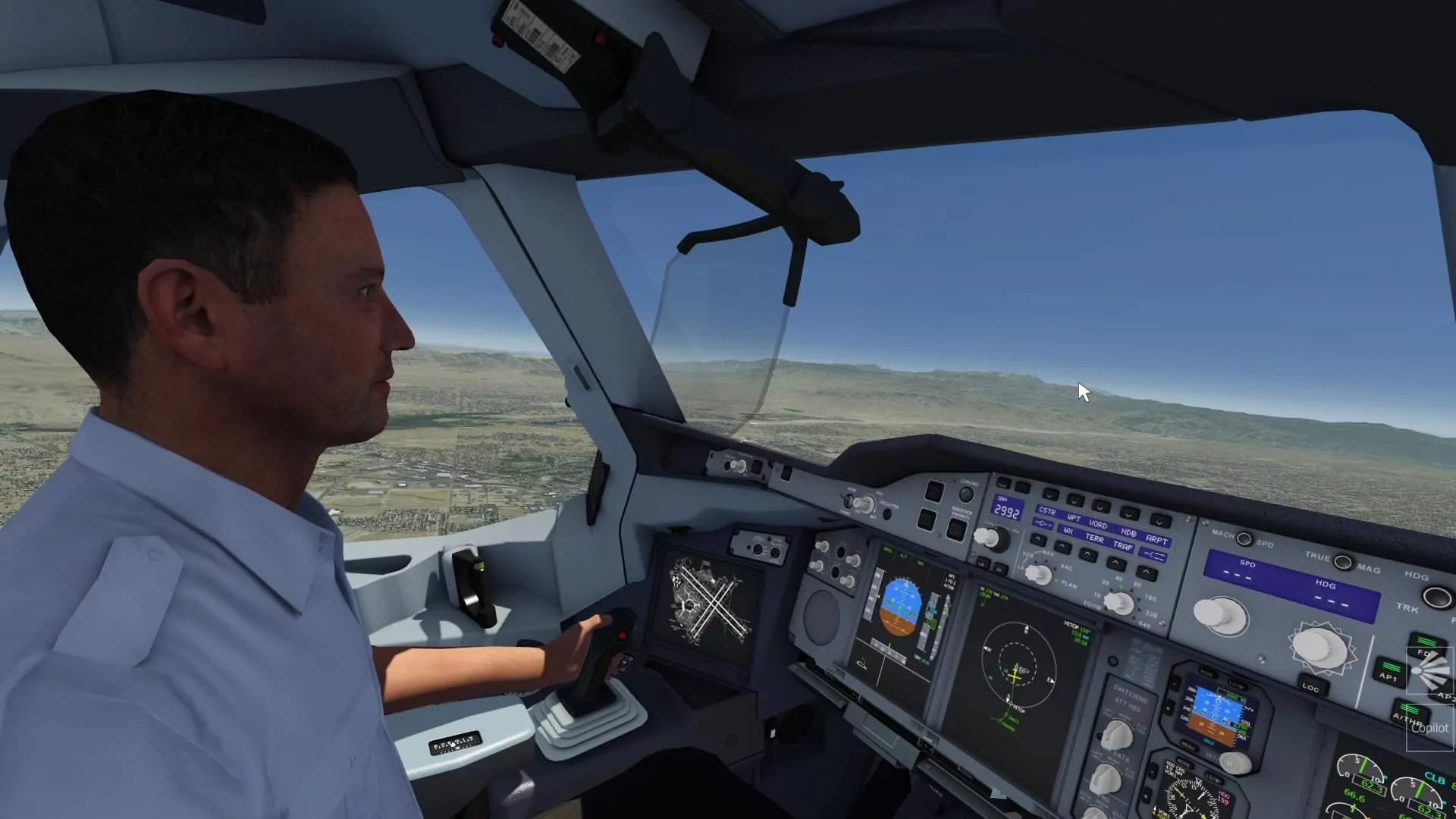 (Il gigantesco Airbus A380 fa parte del DLC da 40 euro)