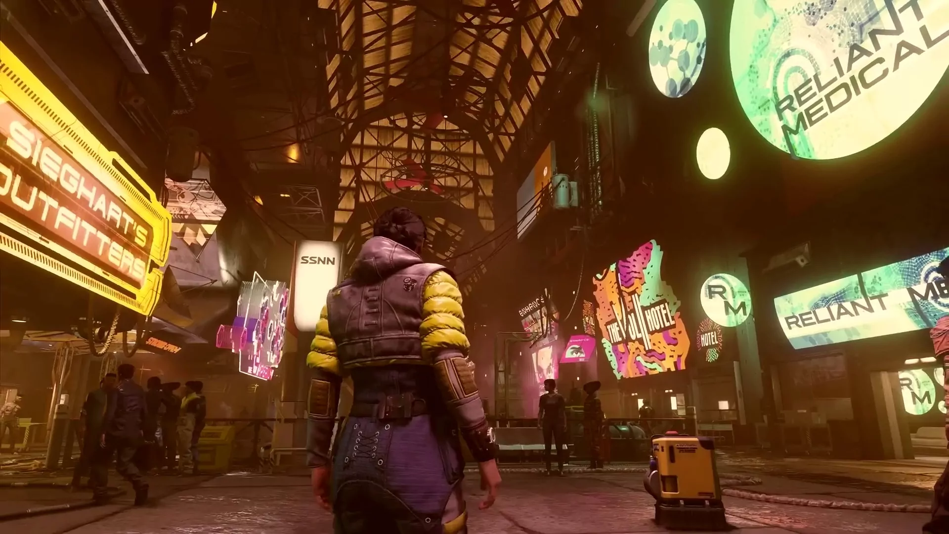 (Neo emana un tocco distopico di cyberpunk.)