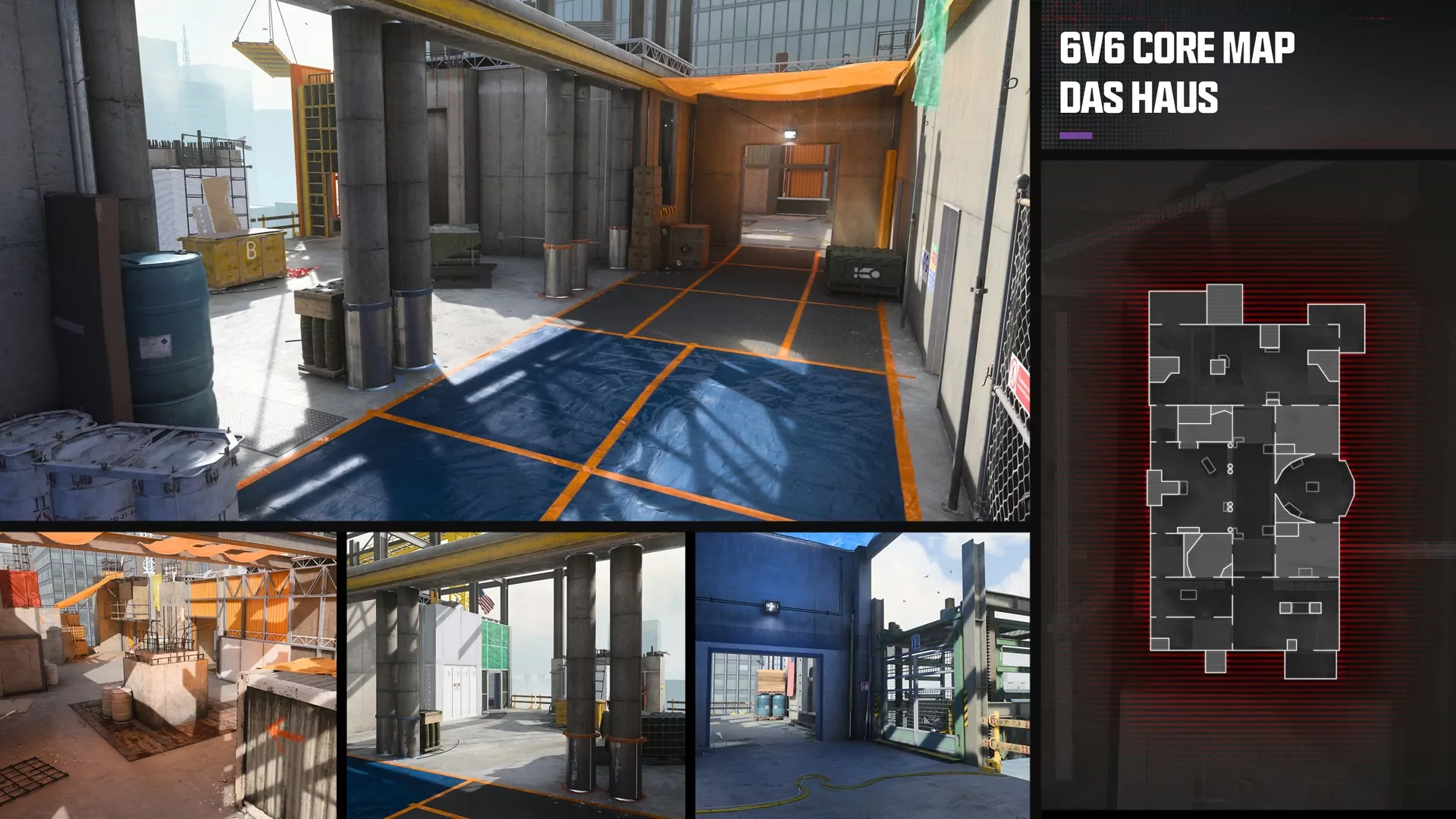 (La maison est sensiblement différente dans MW3 que dans Vanguard.)